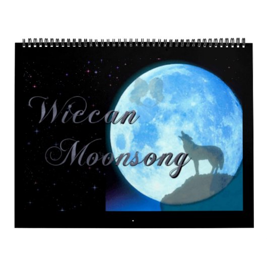 ウィッカ信者のMoonsong 2014のカレンダー カレンダー (カバー)