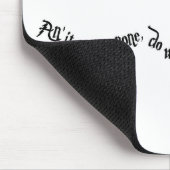 ウィッカ信者のrede マウスパッド (コーナー)