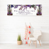 ウィッカ信者ハンドスティングユニオンパープルフローラ 横断幕 (インサイチュ)