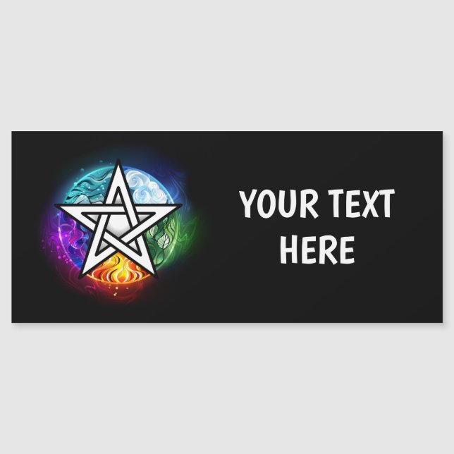 ウィッカ信者ペンタグラム (正面)