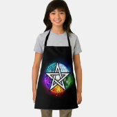 ウィッカ信者ペンタグラム エプロン (インサイチュ)