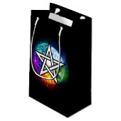 ウィッカ信者ペンタグラム スモールペーパーバッグ (裏面アングル)