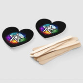 ウィッカ信者ペンタグラム ハンドファン (組立なし)