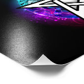 ウィッカ信者ペンタグラム フォトプリント            (角)