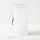 ウィッカ信者ペンタグラム フロストグラスビールジョッキ (中央)