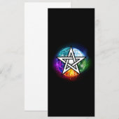 ウィッカ信者ペンタグラム プログラム (正面/裏面)