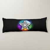 ウィッカ信者ペンタグラム ボディピロー (裏面)