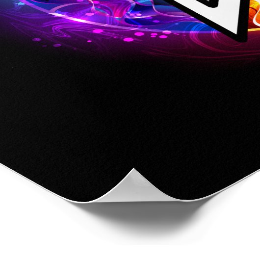 ウィッカ信者ペンタグラム ポスター (角)