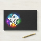 ウィッカ信者ペンタグラム ポストイット (デスク)