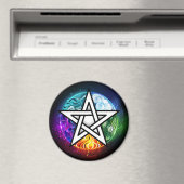 ウィッカ信者ペンタグラム マグネット (インサイチュ (食洗機))