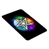 ウィッカ信者ペンタグラム マグネット (右側)