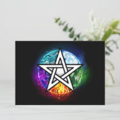 ウィッカ信者ペンタグラム メニュー (スタンド正面)