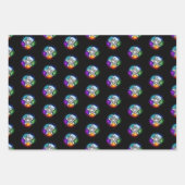ウィッカ信者ペンタグラム ラッピングペーパーシート (正面2)