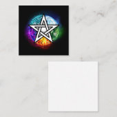ウィッカ信者ペンタグラム 予約カード (正面/裏面)