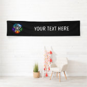 ウィッカ信者ペンタグラム 横断幕 (インサイチュ)