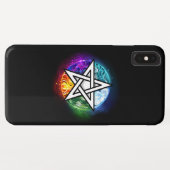 ウィッカ信者ペンタグラム Case-Mate iPhoneケース (裏面(横))