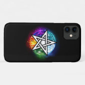 ウィッカ信者ペンタグラム Case-Mate iPhoneケース (裏面(横))