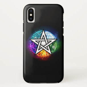 ウィッカ信者ペンタグラム iPhone X ケース
