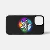 ウィッカ信者ペンタグラム iPhoneケース (裏面横)