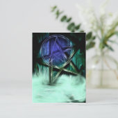 ウィッカ信者ミストフラクタル操作 ポストカード (スタンド正面)