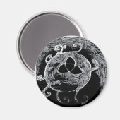 ウィッカ信者ヤエカルツヤイウィッチクラフト マグネット (正面/裏面)