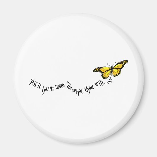 ウィッカ信者リード マグネット (正面)