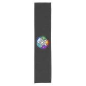 ウィッカ信者五星 ショートテーブルランナー (正面)