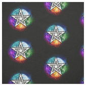 ウィッカ信者五星 ファブリック (見本)