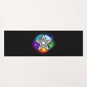 ウィッカ信者五星 ヨガマット (裏面(横))
