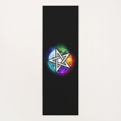 ウィッカ信者五星 ヨガマット (裏面)