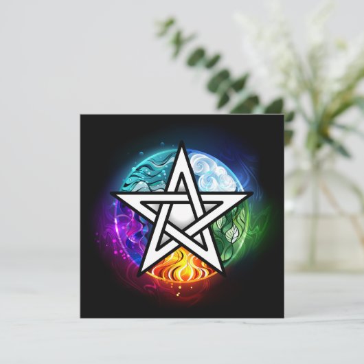 ウィッカ信者五星 招待状 (スタンド正面)