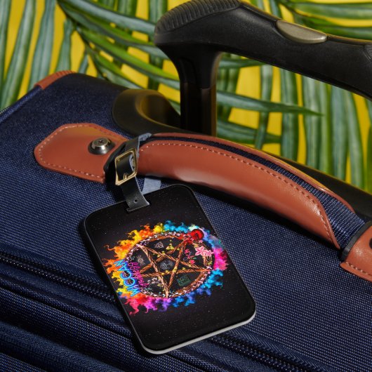 ウィッカ信者女神ラゲッジタグ ラゲッジタグ (正面インサイチュ1)