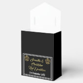 ウィッカ信者星形五角形結婚ブラック フェイバーボックス (オープン)