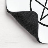 ウィッカ信者星形五角形（ペンタグラム） マウスパッド (コーナー)