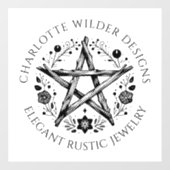 ウィッカ信者異教のジュエリー ウィンドウサイン (シート)