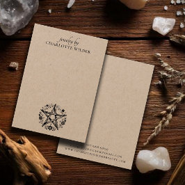 ウィッカ信者異教の星形五角形ジュエリーイヤリングクラフト