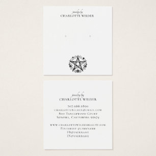 ウィッカ信者異教の星形五角形ジュエリーイヤリング