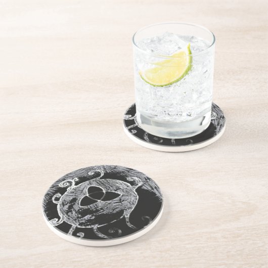 ウィッカ信者記号 コースター (側面)