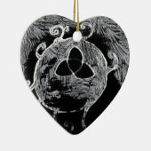 ウィッカ信者記号 セラミックオーナメント (右)