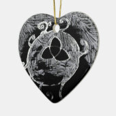 ウィッカ信者記号 セラミックオーナメント (左)