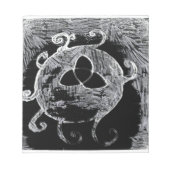 ウィッカ信者記号 ノートパッド (正面)