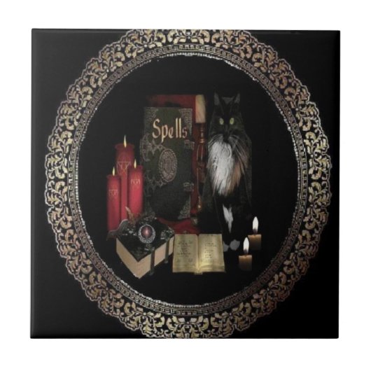 ウィッカ信者貿易タイルの要素 タイル (正面)