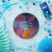 ウィッカ信者魔法結婚異常 ペーパープレート (パーティー)