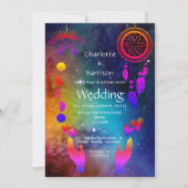 ウィッカ信者魔法結婚異常 招待状 (正面)