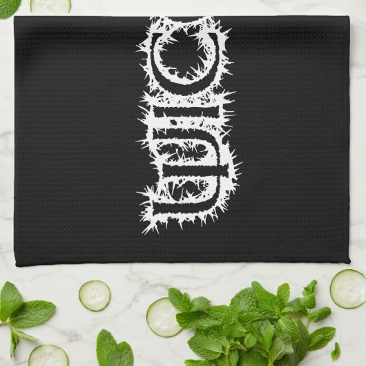 ウィッカ信者 キッチンタオル (折り畳み)