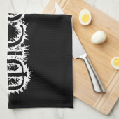 ウィッカ信者 キッチンタオル (四つ折り)