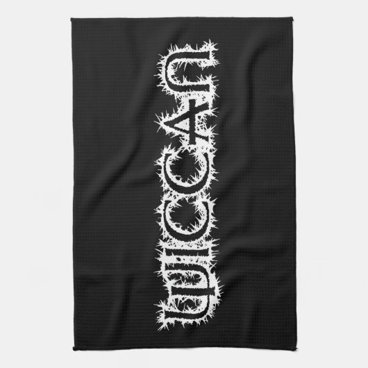 ウィッカ信者 キッチンタオル (縦)