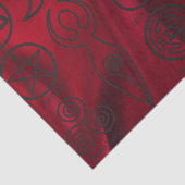 ウィッカ信者,wicca,異教のtriquetra,星形五角形,トリプル 薄葉紙 (詳細)