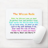 ウィッカ信者Rede マウスパッド (マウス)