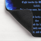 ウィッカ信者Rede -青炎 マウスパッド (コーナー)